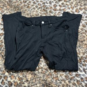 Time and Tru Black stretchy jeggings pants size 4P